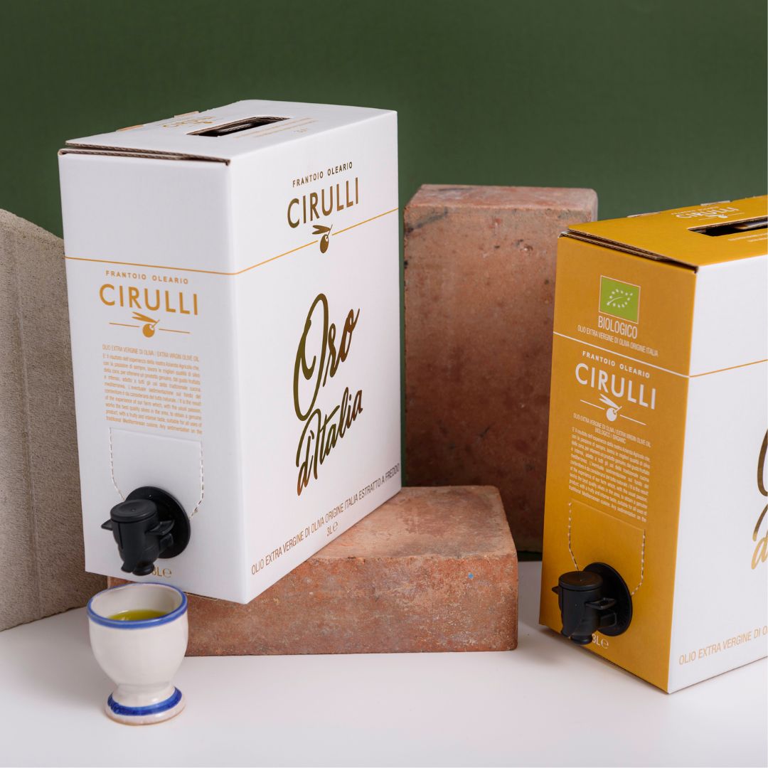 4 Bag in box di olio extravergine di oliva • 4 X 3 Litri