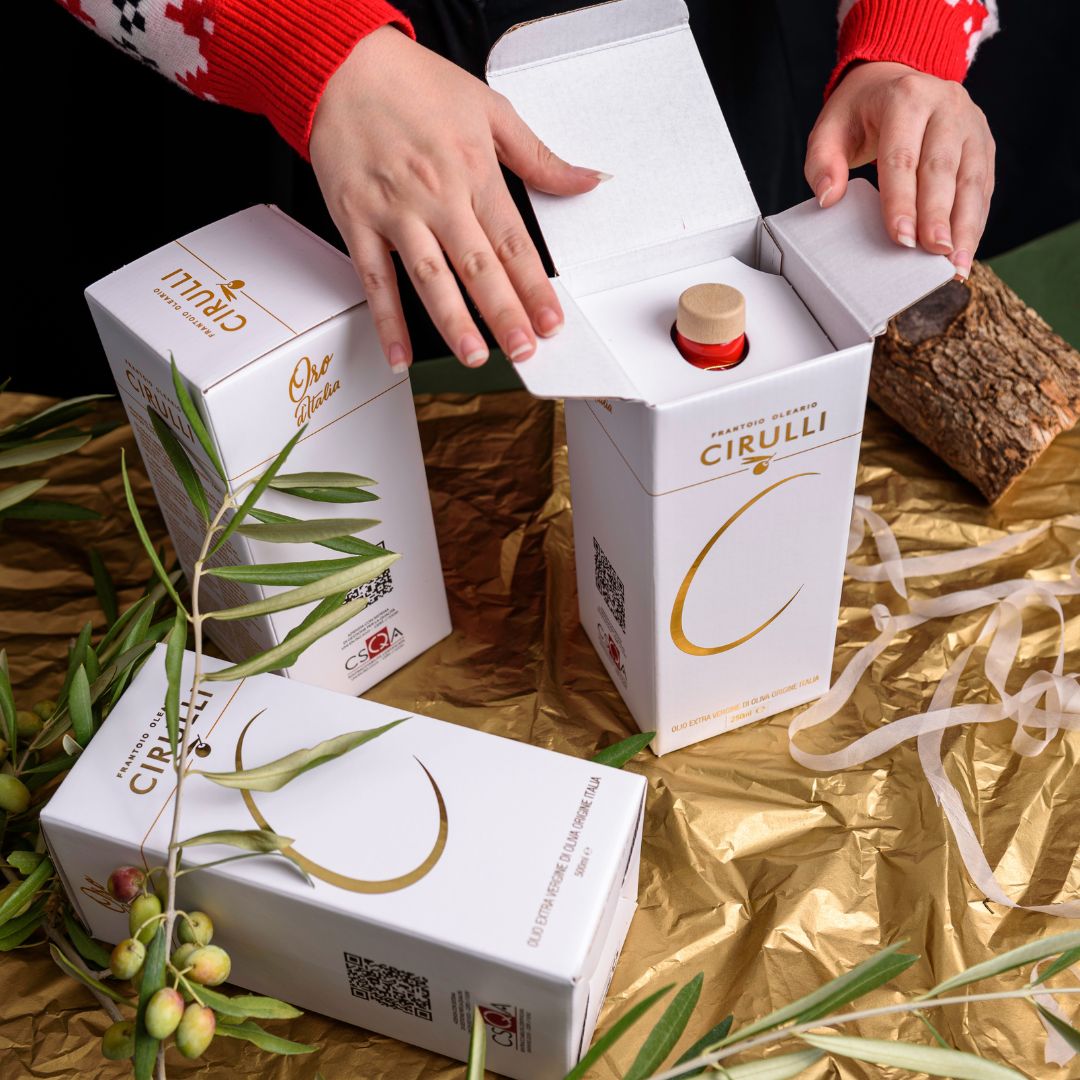 Orcio di olio extravergine Biologico • 500ml • Giallo