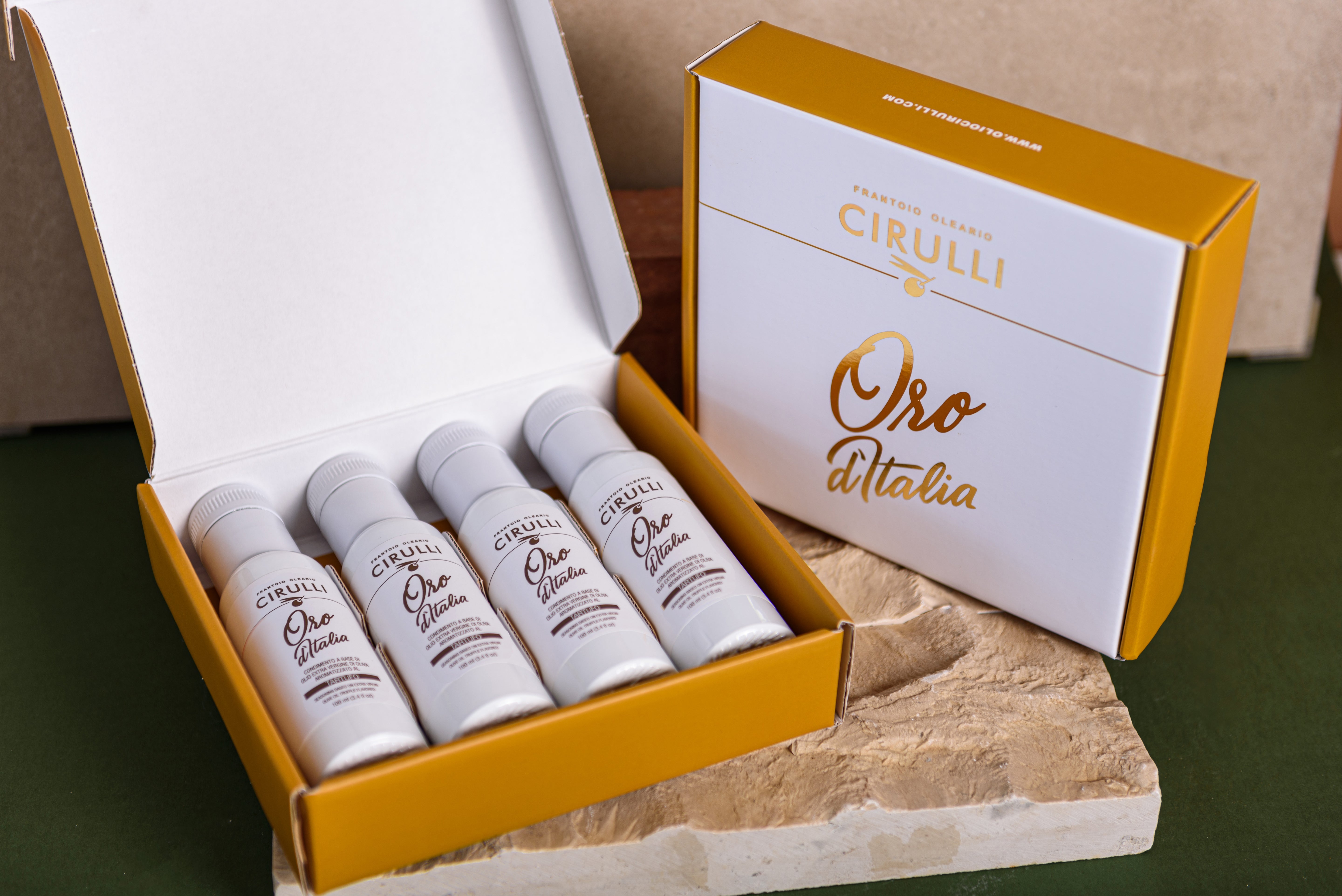 Box 4 X 100ML Flavored Oil