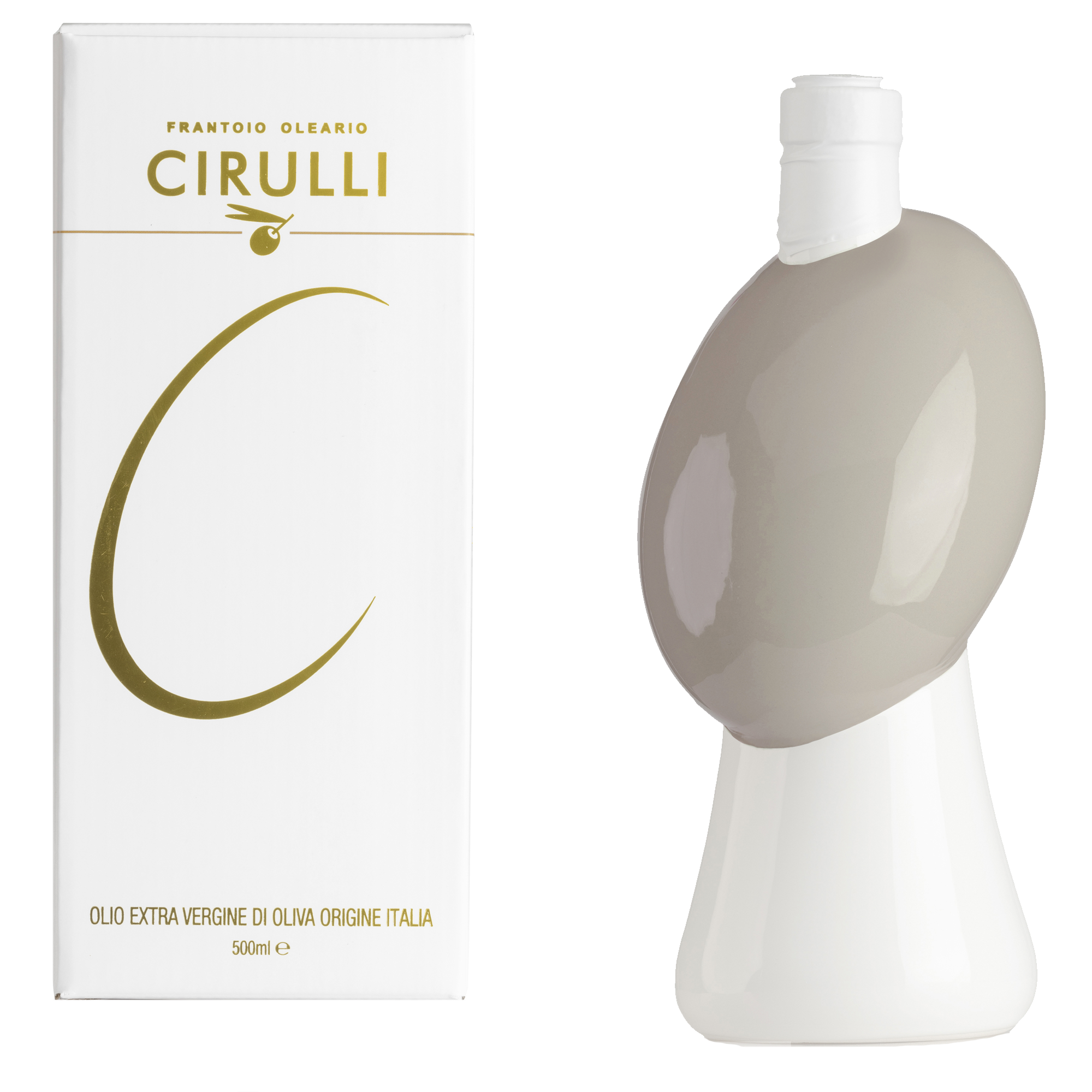 Orcio di olio extravergine di oliva • 250ml • Tortora