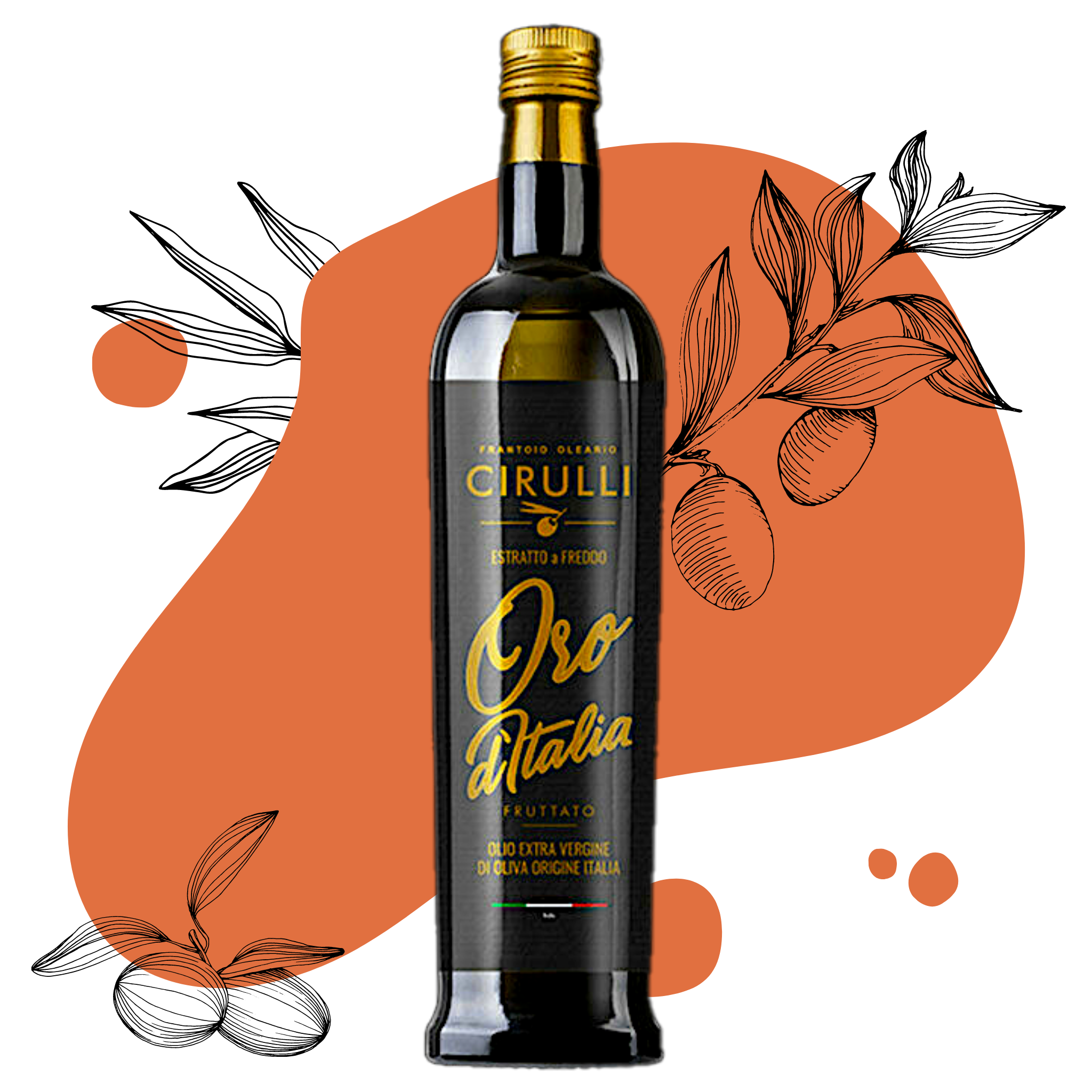 1 bottle of extra virgin olive oil • 750ml