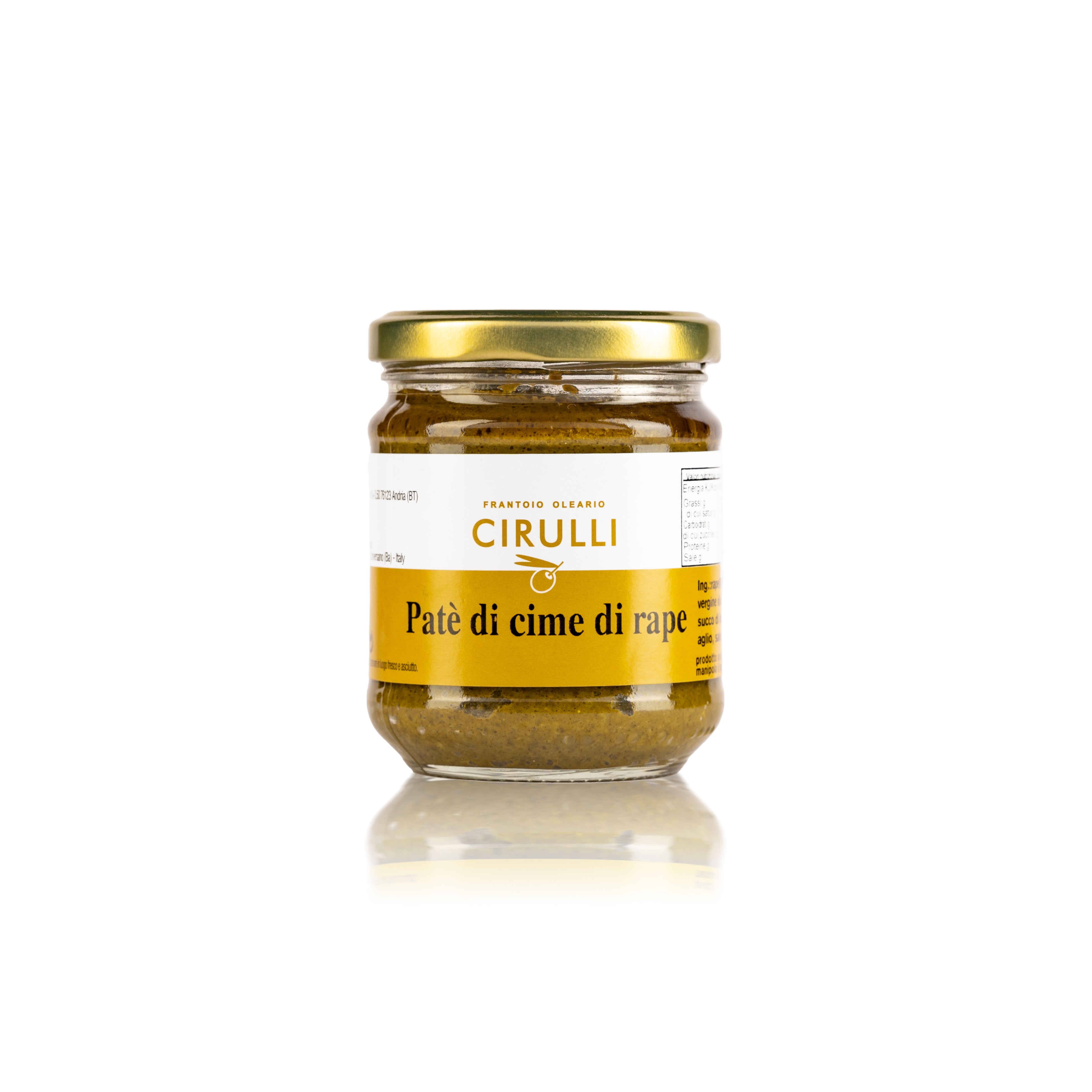 PATÉ PATE DI CIME DI RAPA - 180g